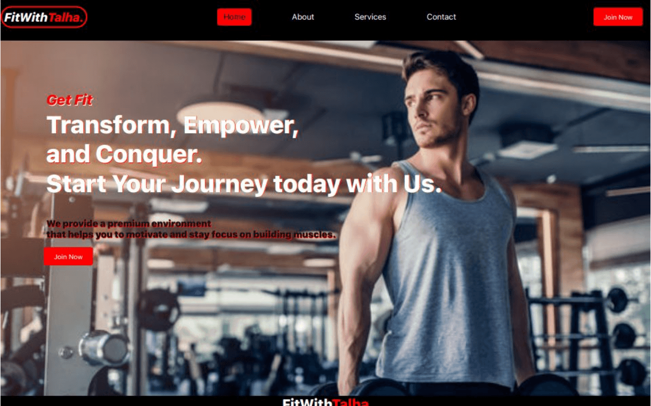 Gym Website