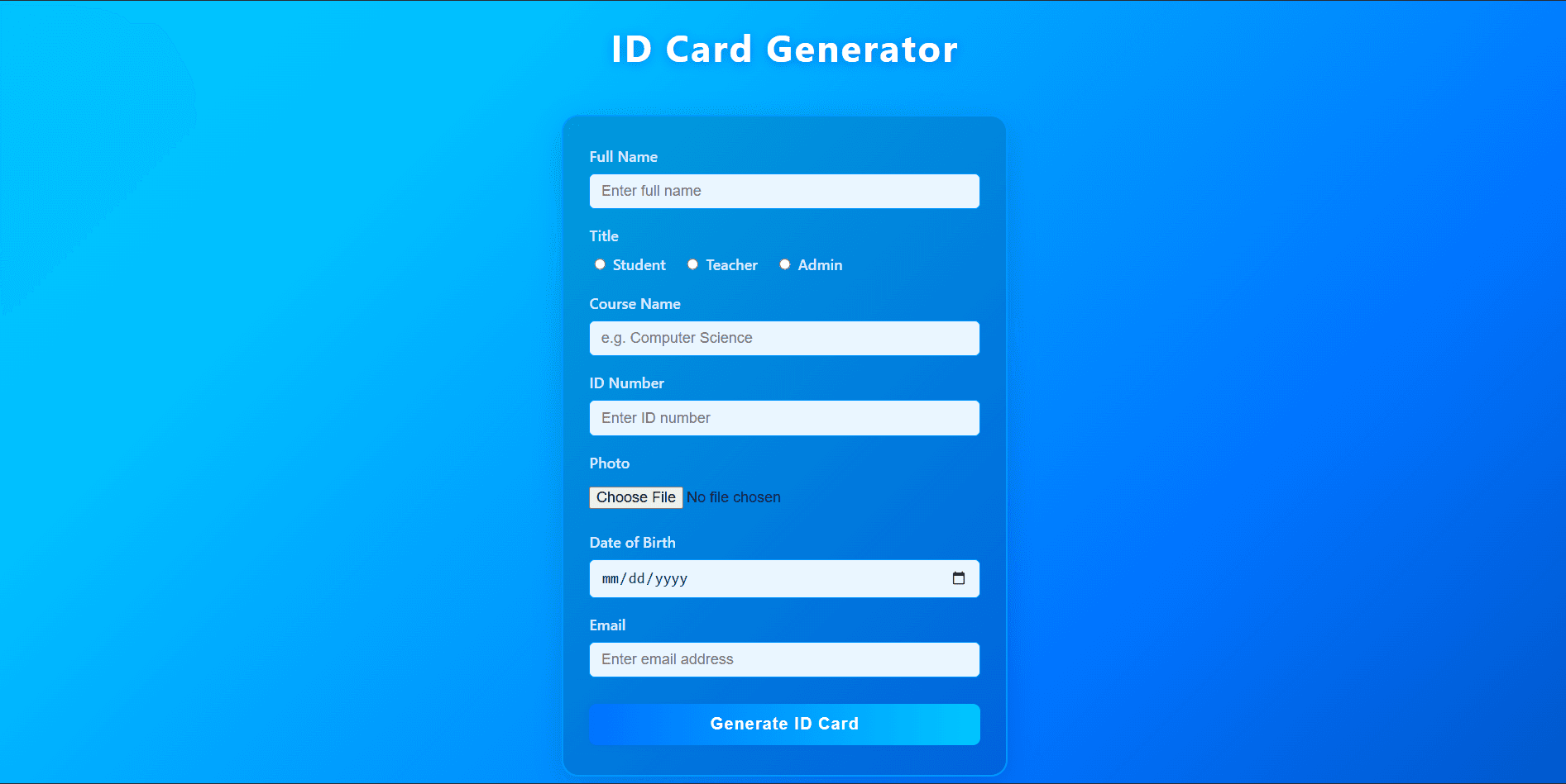 ID Generator